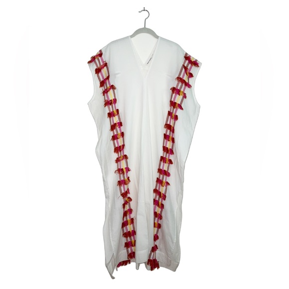 Roller Rabbit Other - Roller Rabbit White Embroidered Coverup